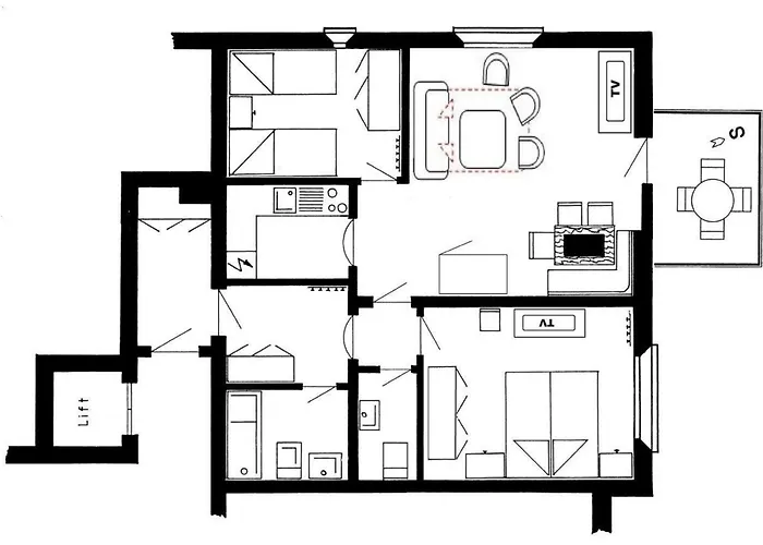 Curtins18 By Interhome Lägenhet