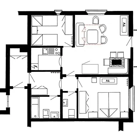 Curtins18 By Interhome Lejlighed